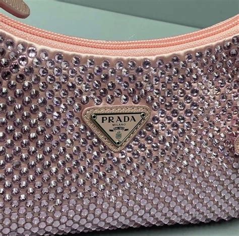 prada bags sparkle|prada swarovski bag.